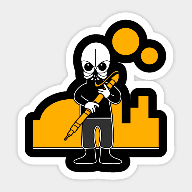 Figrin D'an (Mos Eisley Cantina) Sticker by Yolanda84